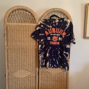 AUBURN bleached tee shirt size medium